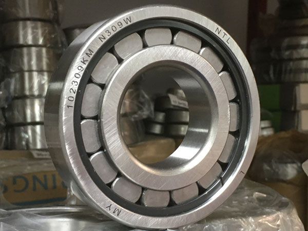 Подшипник 102309 КМ размеры 45x100x25 аналог N309W