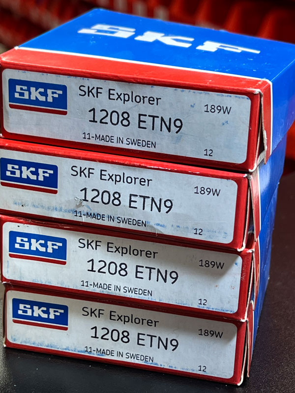 Подшипник 1208 ETN9 SKF аналог 1208 размеры 40/80/18