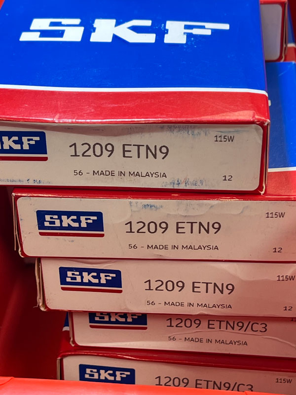 Подшипник 1209 ETN9 SKF аналог 1209 размеры 45/85/19