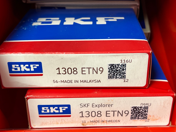 Подшипник 1308 ETN9 SKF аналог 1308 размеры 40*90*23