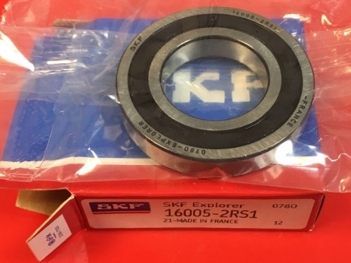 Подшипник 16005-2RS1 SKF аналог 7000105 2RS размеры 25х47х8