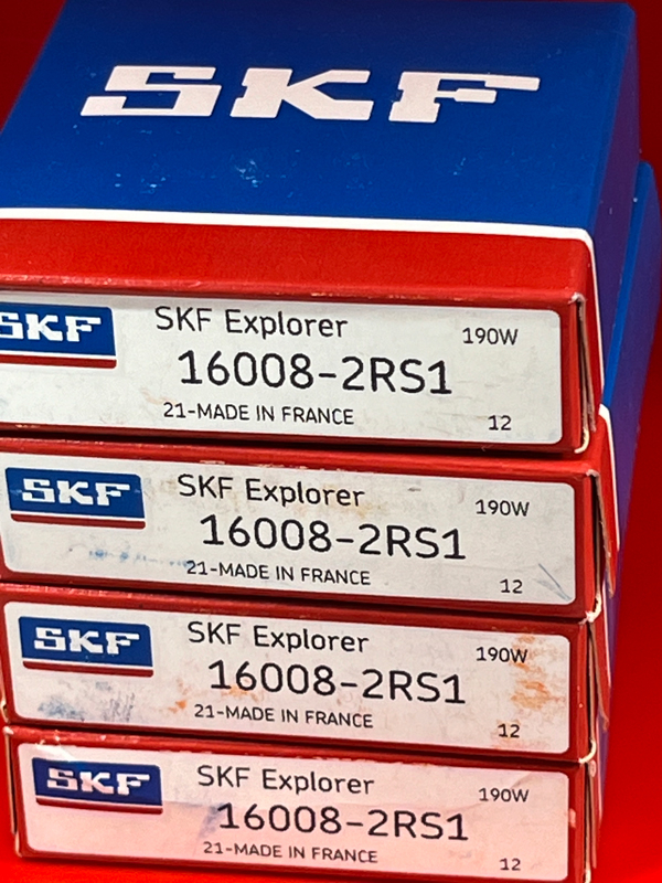 Подшипник 16008-2RS1 SKF аналог 7180108 размеры 40/68/9
