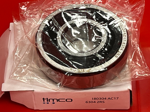 Подшипник 180304АС17 (20*52*15) (6304-2RS) TimCo