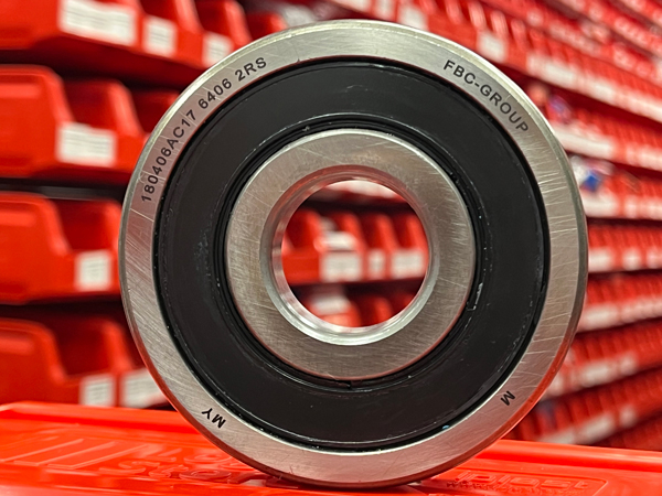 Подшипник 180406АС17 (30*90*23) (6406-2RS) FBC-GROUP