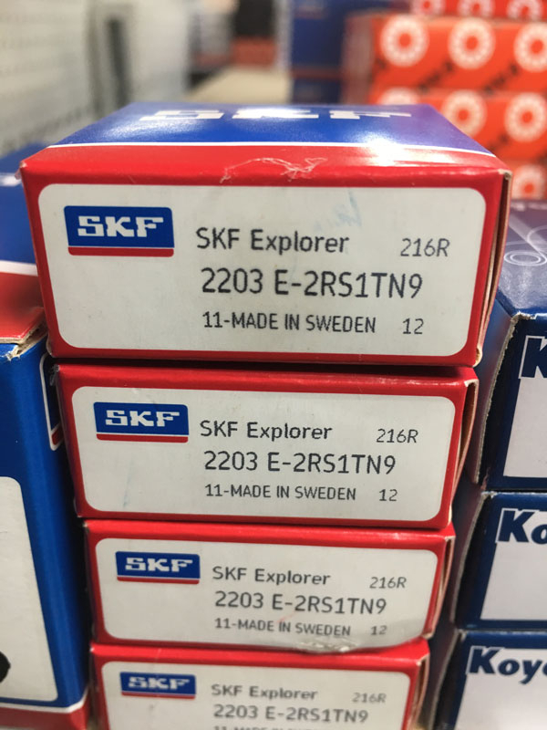 Подшипник 2203 E-2RS1TN9 SKF аналог 1503 размеры 17х40х16