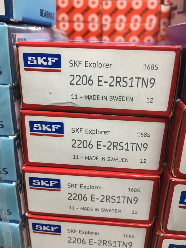 Подшипник 2206 E-2RS1TN9 SKF размеры 30х62х20