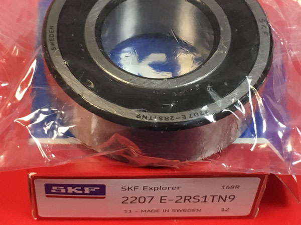 Подшипник 2207 E-2RS1TN9 SKF размеры 35*72*23