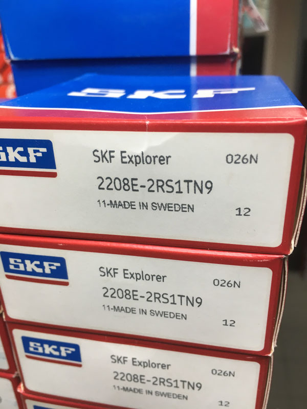 Подшипник 2208 E-2RS1TN9 SKF размеры 40х80х23