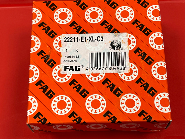 Подшипник 22211-Е1-XL-C3 FAG аналог 30-53511Н размеры 55*100*25