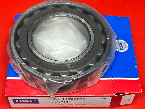 Подшипник 22211 Е SKF аналог 53511Н размеры 55x100x25