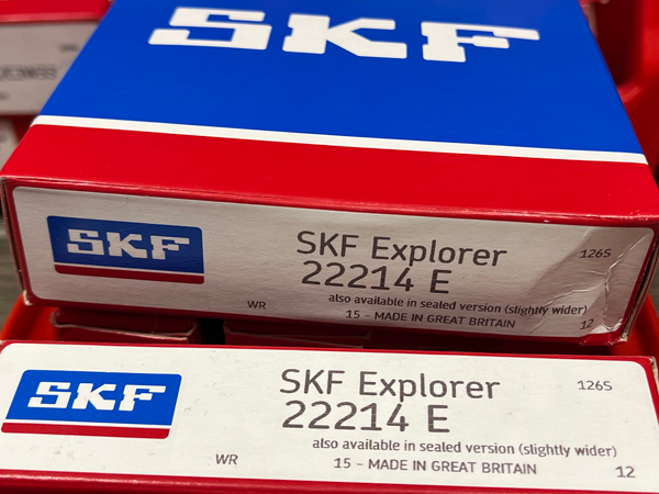 Подшипник 22214 E SKF аналог 53514Н размеры 70*125*31