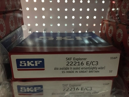 Подшипник 22216 Е C3 SKF аналог 3516 размеры 80х140х33