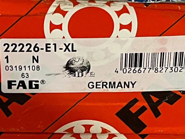 Подшипник 22226-E1-XL FAG аналог 53526Н размеры 130x230x64