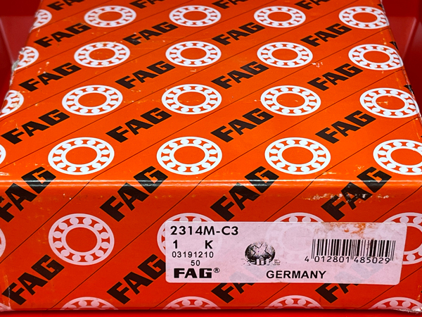 Подшипник 2314-М-С3 FAG аналог 1614Л размеры 70*150*51