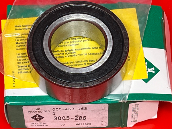 Подшипник 3005-2RS INA размеры 25x47x16