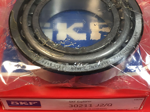 Подшипник 30211 J2/Q SKF аналог 7211 размеры 55x100x22,75