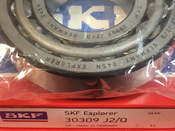 Подшипник 30309 J2/Q SKF аналог 7309 размеры 45*100*27,25