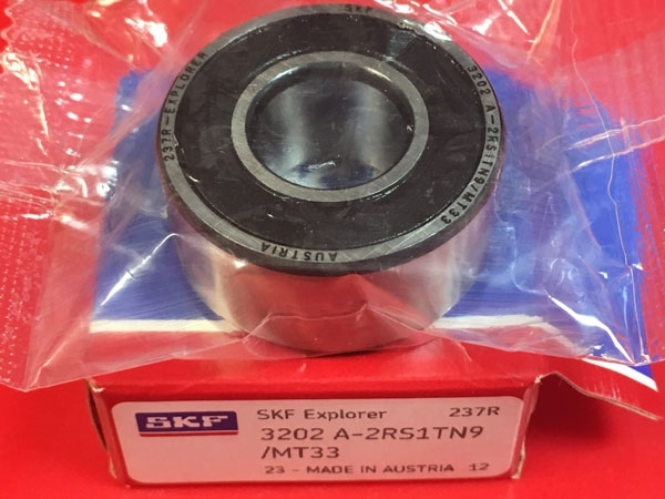 Подшипник 3202 A-2RS1TN9/MT33 SKF аналог 5202-2RS (3056202) размеры 15x35x15,9