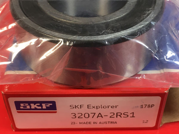 Подшипник 3207 A-2RS1 SKF аналог 5207-2RS (3056207) размеры 35*72*27