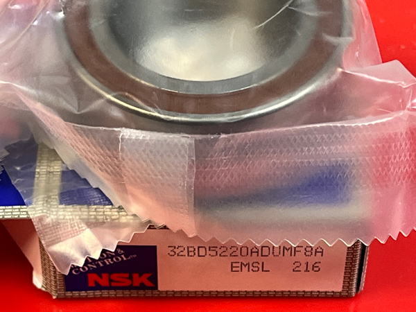 Подшипник 32BD5220DU NSK компрессора кондиционера размеры 32*52*20