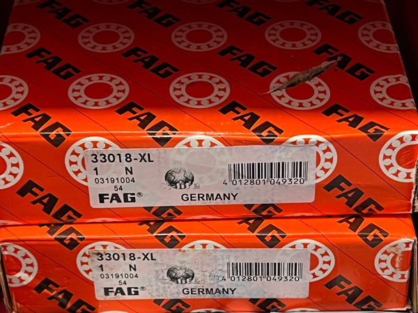 Подшипник 33018-XL FAG аналог 3007118 размеры 90*140*39