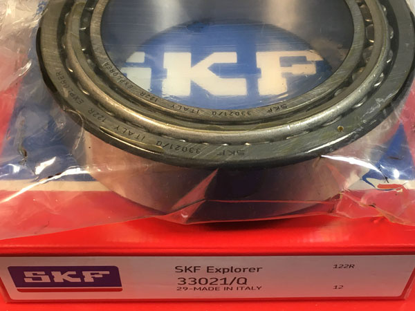 Подшипник 33021 Q SKF аналог 3007121 размеры 105x160x43