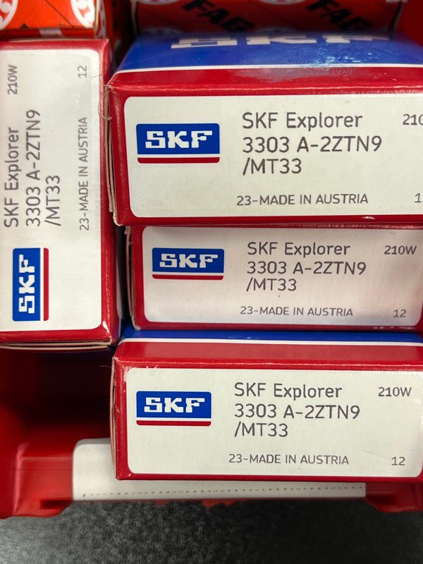 Подшипник 3303 A-2ZTN9/MT33 SKF аналог 3056303-2Z размеры 17x47x22,2