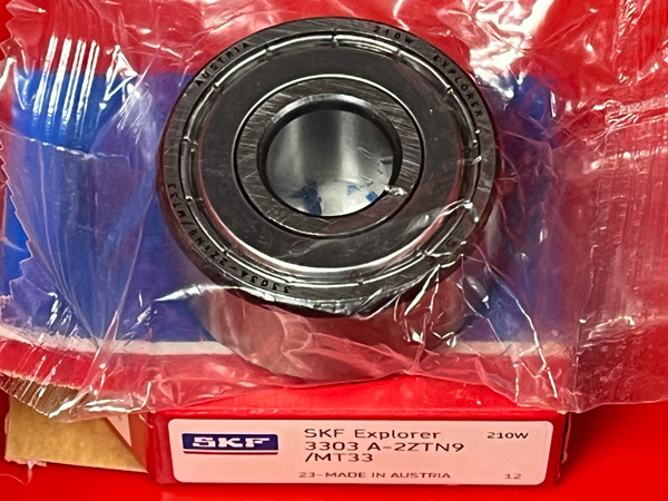 Подшипник 3303 A-2ZTN9/MT33 SKF аналог 3056303-2Z размеры 17x47x22,2