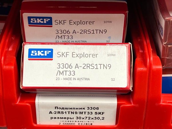 Подшипник 3306 A-2RS1TN9/MT33 SKF аналог 3056306-2RS размеры 30*72*30,2