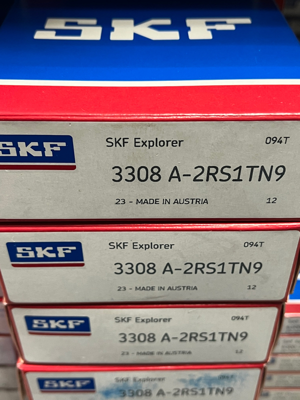 Подшипник 3308 A-2RS1TN9 SKF размеры 40x90x36,5