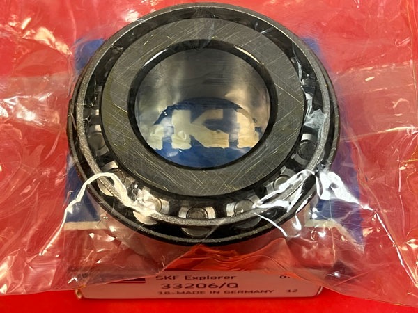 ✓ подшипник 33206/Q SKF аналог 3007206А размеры 30x62x25 | вес 0,346 кг ➀ |  +79824561081 роликовый радиально-упорный конический однорядный повышенной  грузоподъёмности | ➀ | город Березники аналог по размерам 30*62*25 -  Подшипники Березники