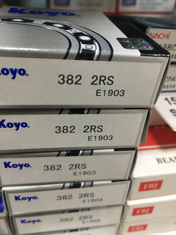 Подшипник 382-2RS Koyo размеры 15*52*16