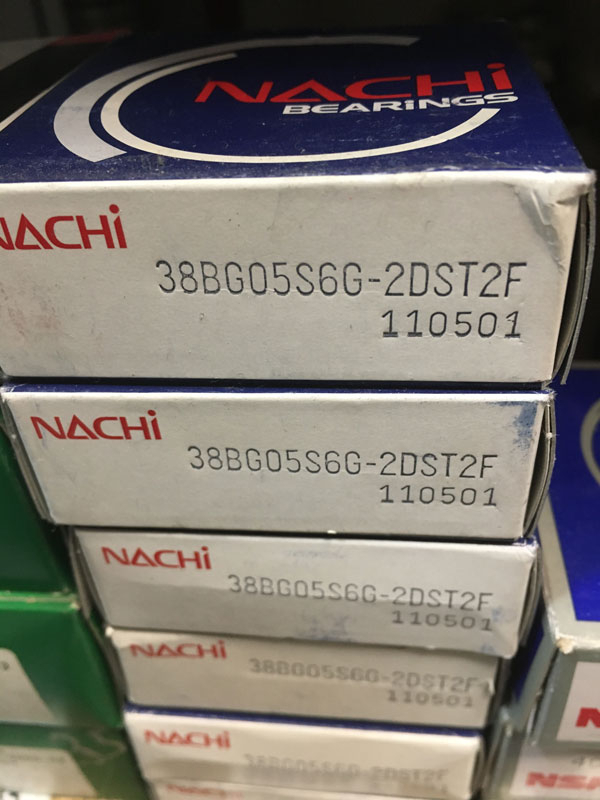 Подшипник 38BG05S6G-2DST2F NACHi размеры 38х54х17