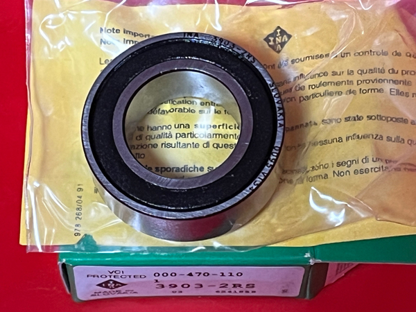 Подшипник 3903-2RS INA размеры 17x30x10