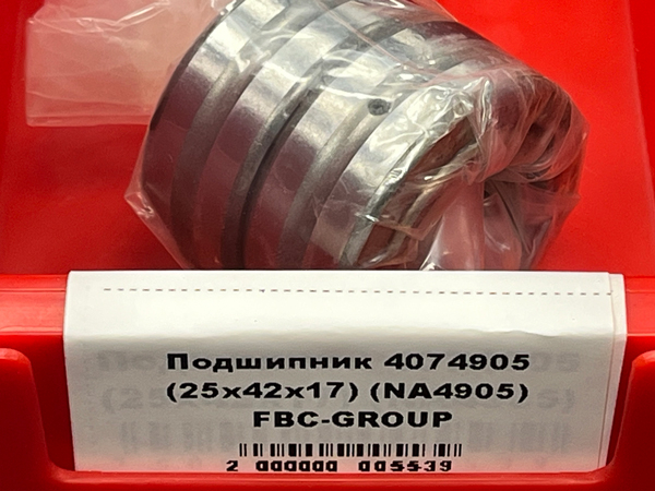 Подшипник 4074905 (25*42*17) (NA4905) FBC-GROUP