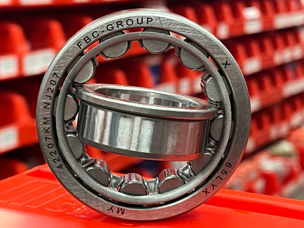 Подшипник 42207КМ (35х72х17) (NJ207) FBC-GROUP