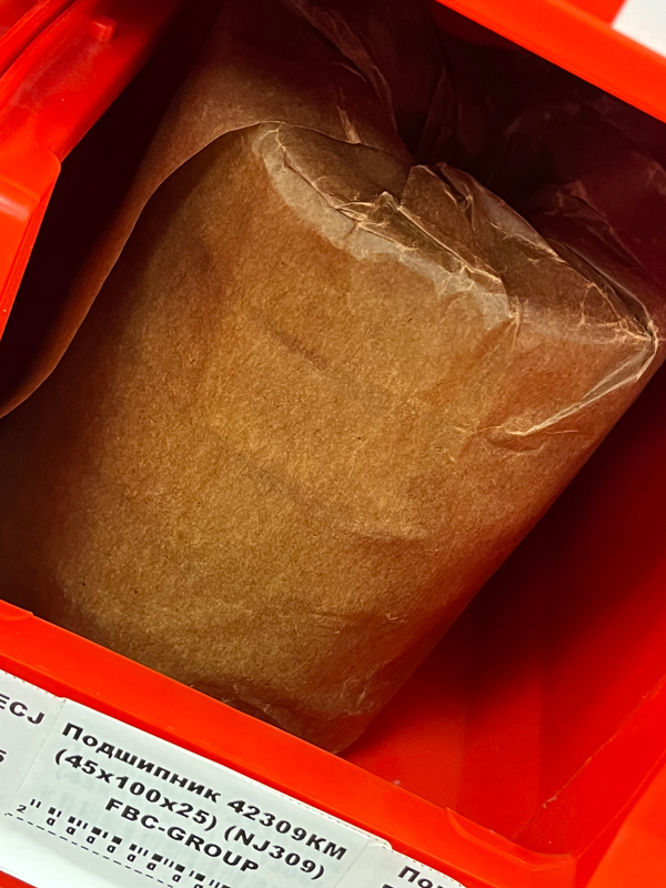 Подшипник 42309КМ (45*100*25) (NJ309) FBC-GROUP