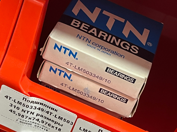 Подшипник 4T-LM503349/4T-LM503310 NTN размеры 45,987*74,976*18