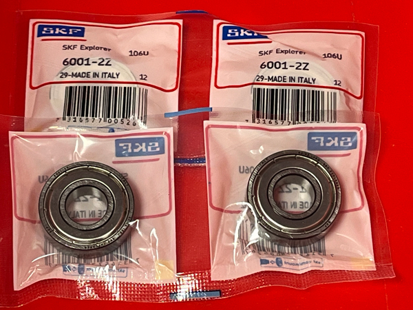 Подшипник 6001-2Z SKF аналог 80101 размеры 12x28x8