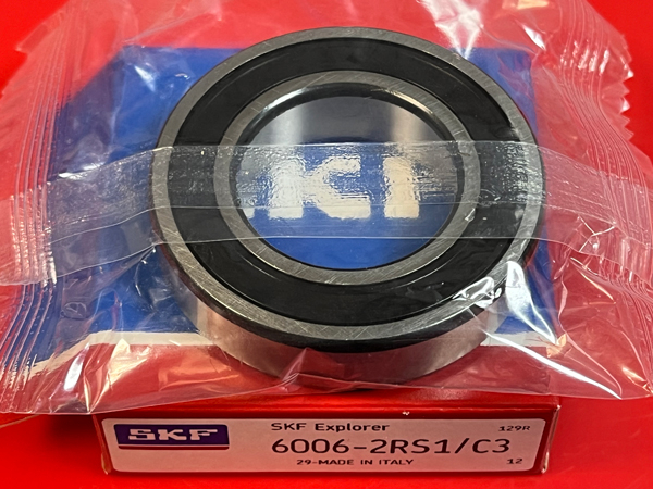 Подшипник 6006-2RS1/C3 SKF аналог 180106 размеры 30*55*13