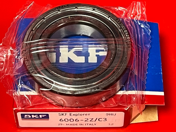 Подшипник 6006-2Z/C3 SKF аналог 70-80106 размеры 30x55x13