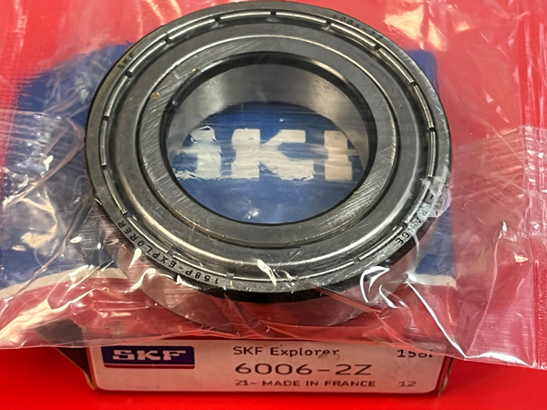 Подшипник 6006-2Z SKF аналог 80106 размеры 30/55/13