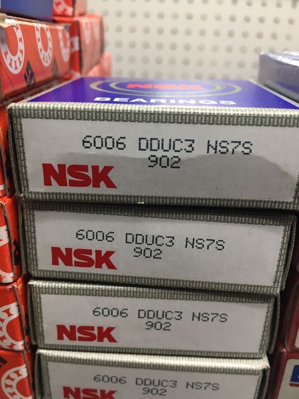 Подшипник 6006 DDU C3 NSK аналог 180106 размеры 30х55х13