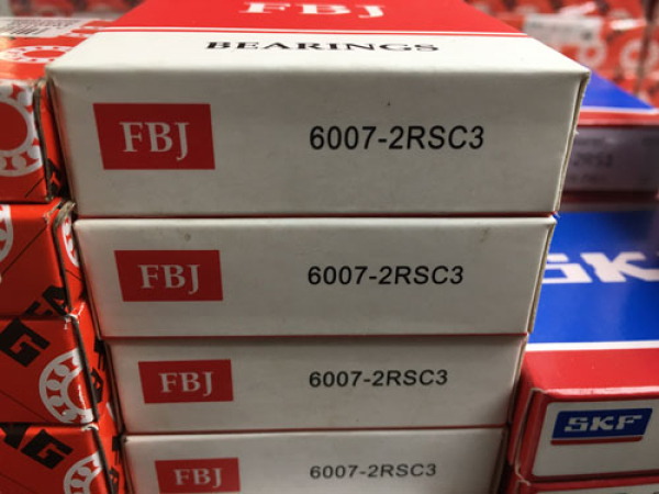 Подшипник 6007-2RSC3 FBJ аналог 70-180107 размеры 35*62*14