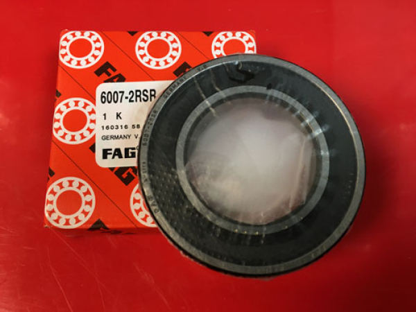 Подшипник 6007-2RSR FAG аналог 180107 размеры 35x62x14
