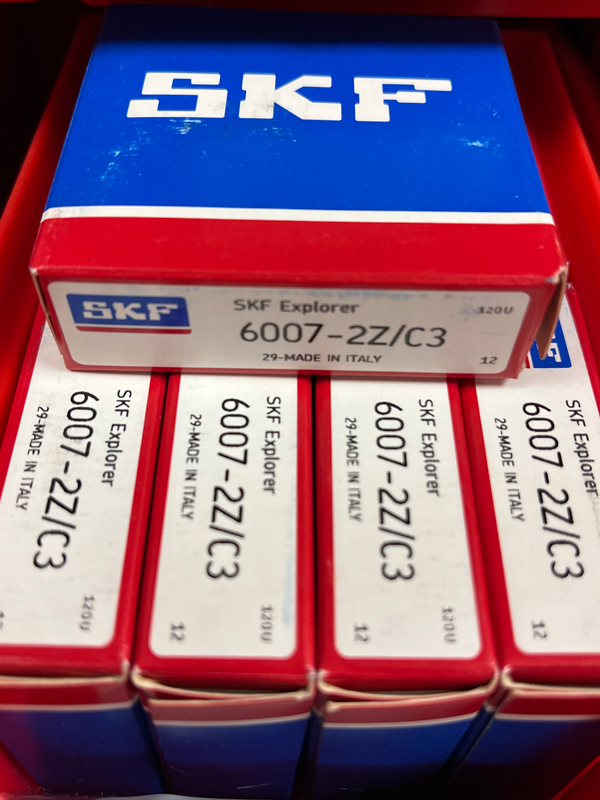 Подшипник 6007-2Z/C3 SKF аналог 70-80107 размеры 35*62*14