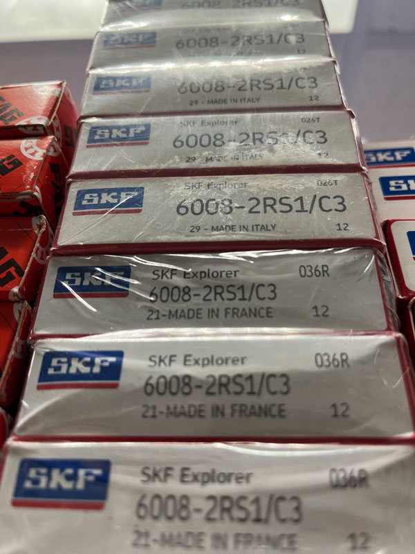 Подшипник 6008-2RS1/C3 SKF аналог 180108 размеры 40x68x15