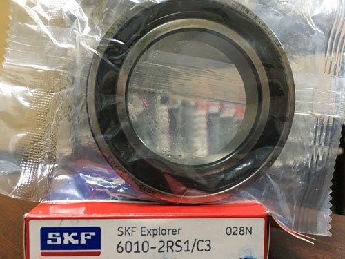 Подшипник 6010-2RS 1 С3 SKF аналог 180110 размеры 50*80*16