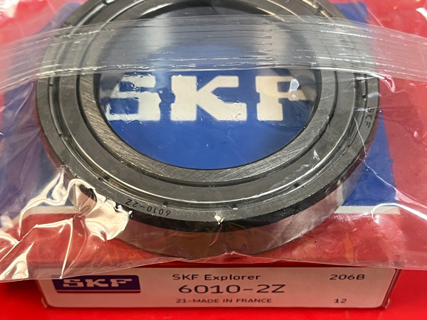 Подшипник 6010-2Z SKF аналог 80110 размеры 50/80/16