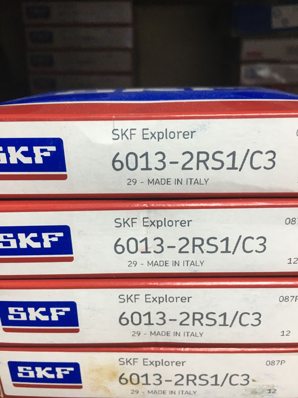 Подшипник 6013-2RS 1 C3 SKF аналог 180113 размеры 65х100х18